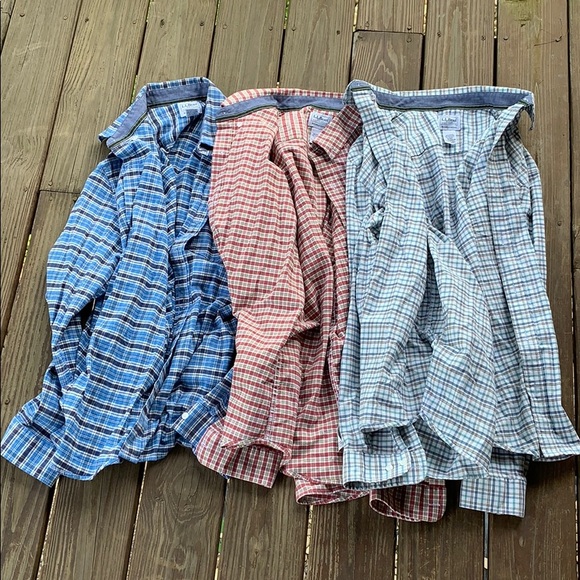 L.L. Bean Other - Stretch Oxford Slightly Fitted Mens Regular Shirts